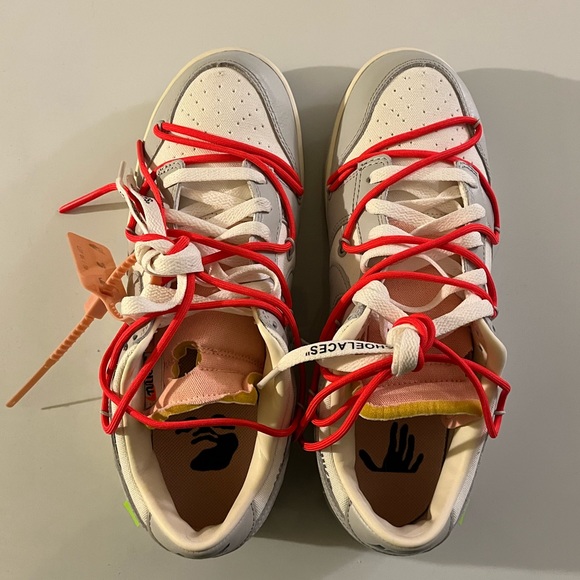 Nike Other - AUTHENTIC Nike Off-White x Dunk Low 'Lot 06 of 50' Mens Sneakers